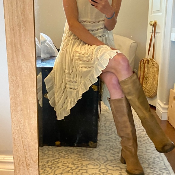 Free People Voile and Lace Trapeze Slip - Picture 10 of 12